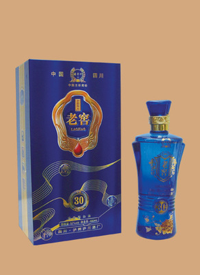 老窖珍藏30精品52°濃香型白酒 藍盒低價批發(fā)詳解